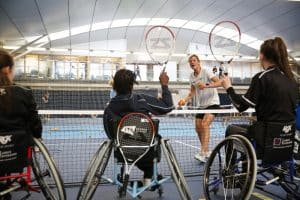 LTA launches campaign to inspire more people to play wheelchair tennis – and find future champions