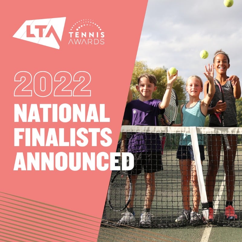 Wiltshire represented in the LTA Tennis 2022 National Awards Finals!